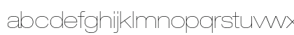 Helvetica Neue 23 Ultra Light Extended Preview