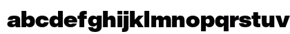 ExtraBlack Regular Lowercase Preview