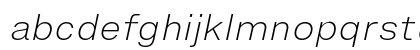 ExtraLight Italic Preview