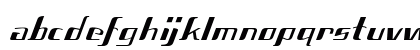Hepton Extra-expanded Regular Lowercase Preview