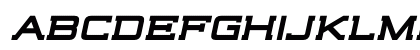 Highjack Bold Italic Preview