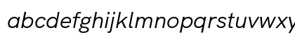 HK Grotesk Italic Preview