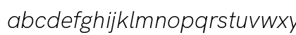 HK Grotesk Light Italic Preview