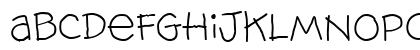 Hog Book - HMK Regular Lowercase Preview