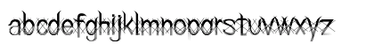 Holitter Lines Regular Lowercase Preview