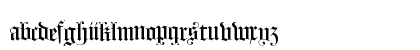HollandMorlaeu Regular Lowercase Preview