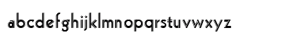 Hollywood Regular Lowercase Preview