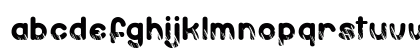 Holy Moly Regular Lowercase Preview