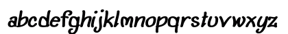 Hoosie Bold Italic Preview