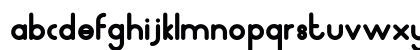 Human P.J Chubby Lowercase Preview