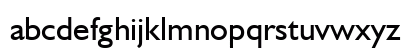 Humanst521 BT Roman Lowercase Preview