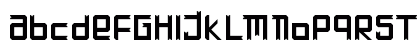 Hutan Regular Lowercase Preview