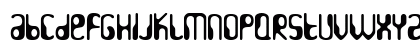 HydrogenWhiskey Regular Lowercase Preview