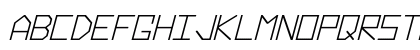 Hyperspace Bold Italic Lowercase Preview