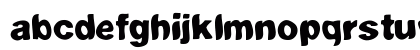 Hyto Regular Lowercase Preview