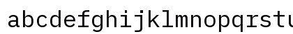 iA Writer Mono V Regular Lowercase Preview