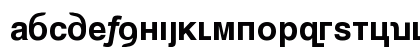 Kremlin Minister Bold Lowercase Preview
