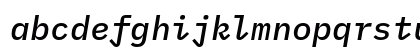 IBM Plex Mono Medium Italic Preview
