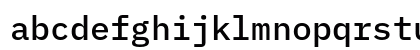 IBM Plex Mono Medium Regular Preview
