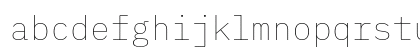 IBM Plex Mono Thin Regular Preview