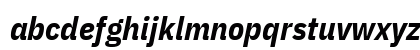 IBM Plex Sans Condensed Bold Italic Preview