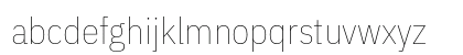 IBM Plex Sans Condensed Thin Regular Preview