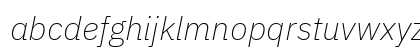 IBM Plex Sans ExtraLight Italic Preview