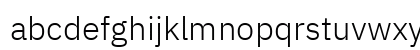 IBM Plex Sans Light Regular Preview