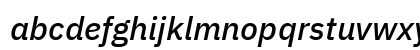 IBM Plex Sans Medium Italic Preview