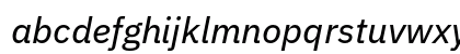 IBM Plex Sans Text Italic Preview