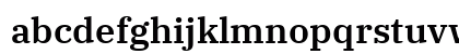 IBM Plex Serif SemiBold Regular Lowercase Preview
