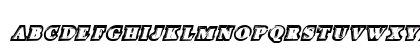 Icebox Art Staggered Italic Italic Preview