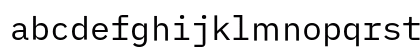 iMWritingDuospace Nerd Font Regular Preview
