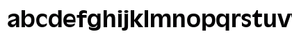 Incised901 Bd BT Bold Lowercase Preview