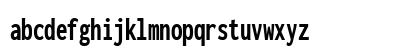 Inconsolata ExtraCondensed ExtraBold Regular Lowercase Preview