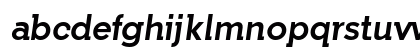 Indulta SemiSerif Italic FFP Lowercase Preview
