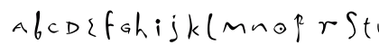 inna fonta Regular Lowercase Preview