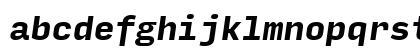 Input Mono Bold Italic Lowercase Preview