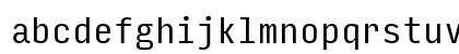 Input Mono Condensed Regular Preview