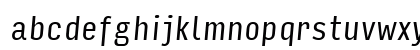 Input Sans Compressed Italic Preview