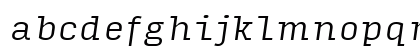 Input Serif Light Italic Preview