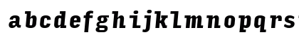 Input Serif Compressed Black Italic Preview