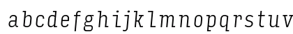 Input Serif Compressed Extra Light Italic Preview