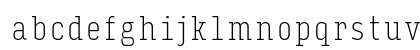 Input Serif Compressed Thin Lowercase Preview