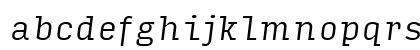 Input Serif Narrow Light Italic Preview