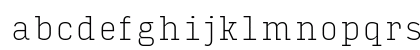 Input Serif Narrow Thin Preview
