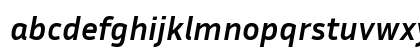 Inria Sans Bold Italic Lowercase Preview