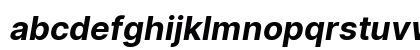 Inter Bold Italic Preview