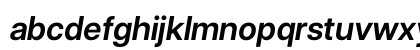 Inter Display Semi Bold Italic Preview
