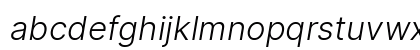 Inter Light  BETA Italic Preview